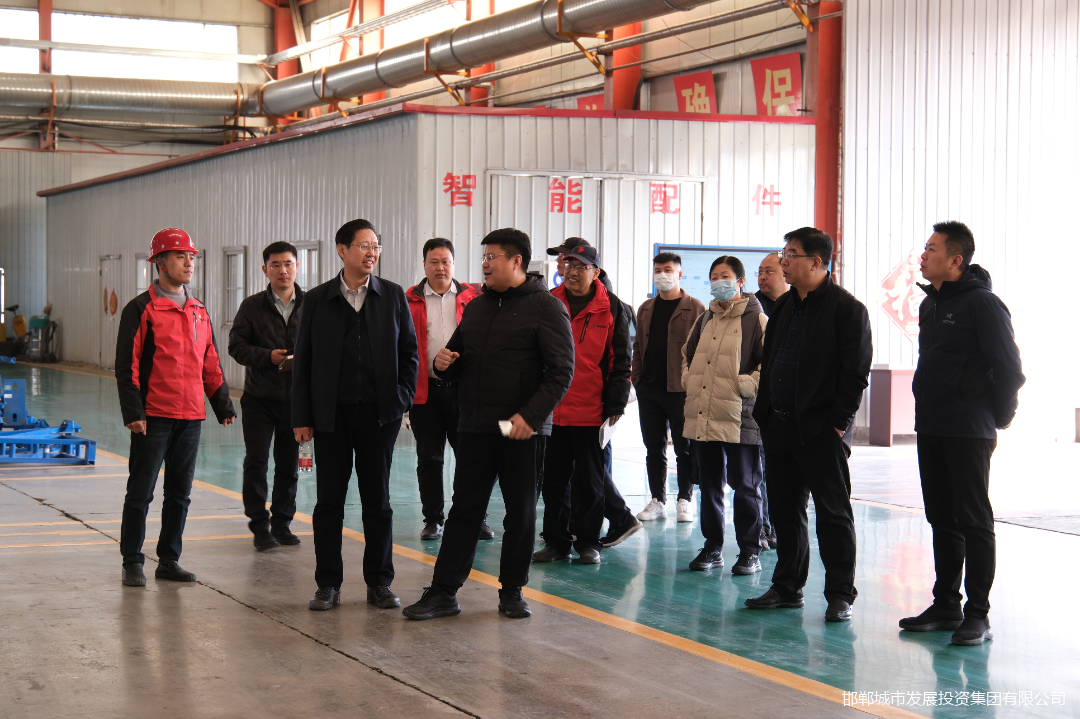 城發(fā)集團董事長(cháng)梁耀峰帶隊到河北盛卓集團考察